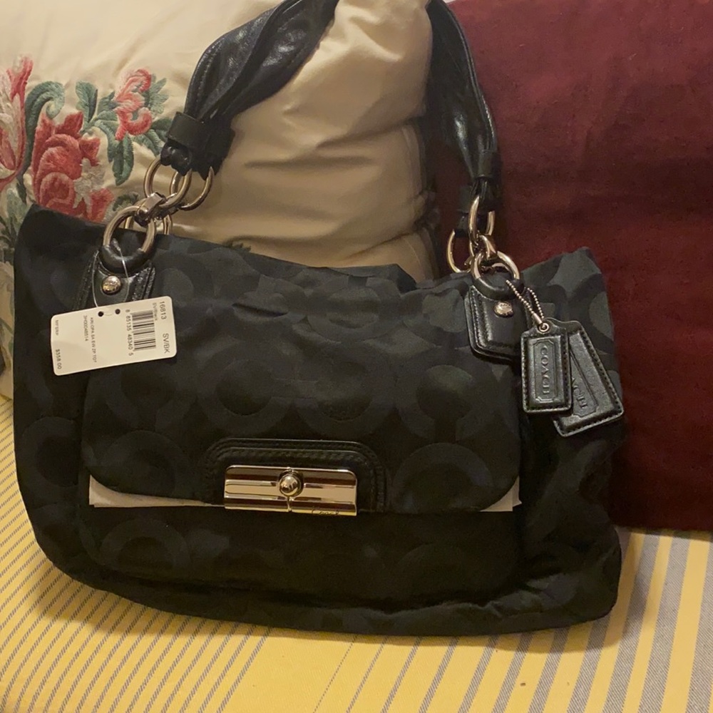 Coach bag black new with tags